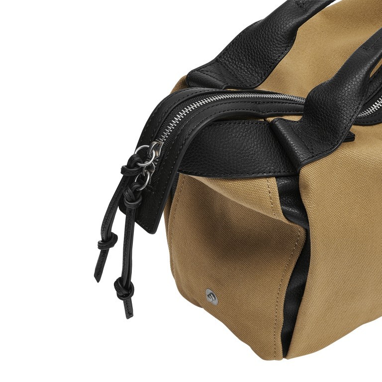 Handtasche Basic Gray Satchel S Safari, Farbe: beige, Marke: Liebeskind Berlin, EAN: 4064657104357, Abmessungen in cm: 29x29x13, Bild 5 von 5