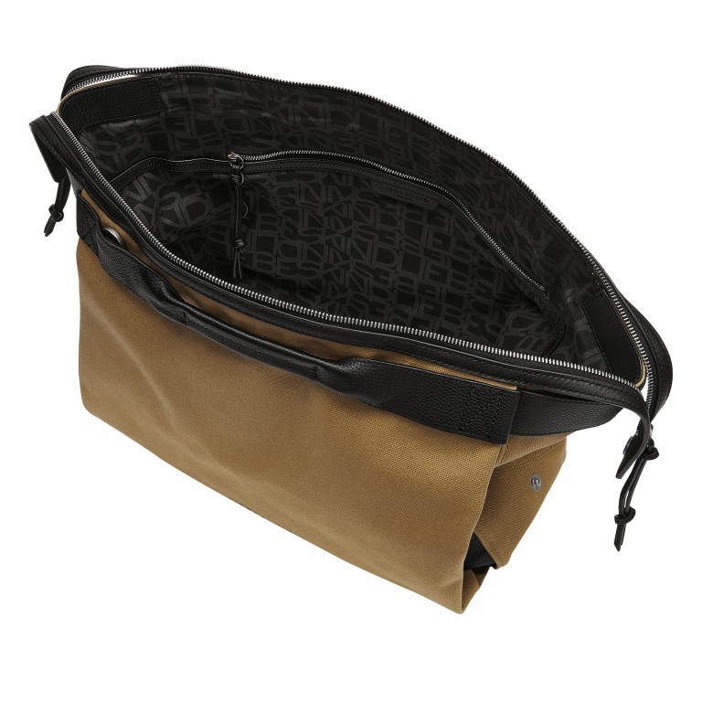 Tasche Gray Satchel L Safari, Farbe: beige, Marke: Liebeskind Berlin, EAN: 4064657104395, Abmessungen in cm: 36.5x35x15, Bild 4 von 5