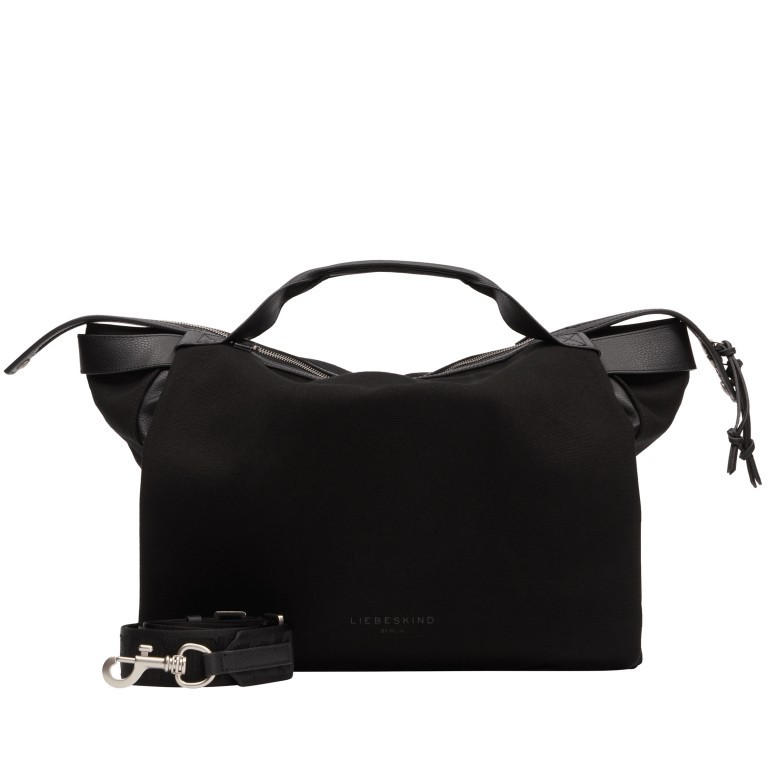 Tasche Gray Satchel L Black, Farbe: schwarz, Marke: Liebeskind Berlin, EAN: 4064657104364, Abmessungen in cm: 36.5x35x15, Bild 1 von 5