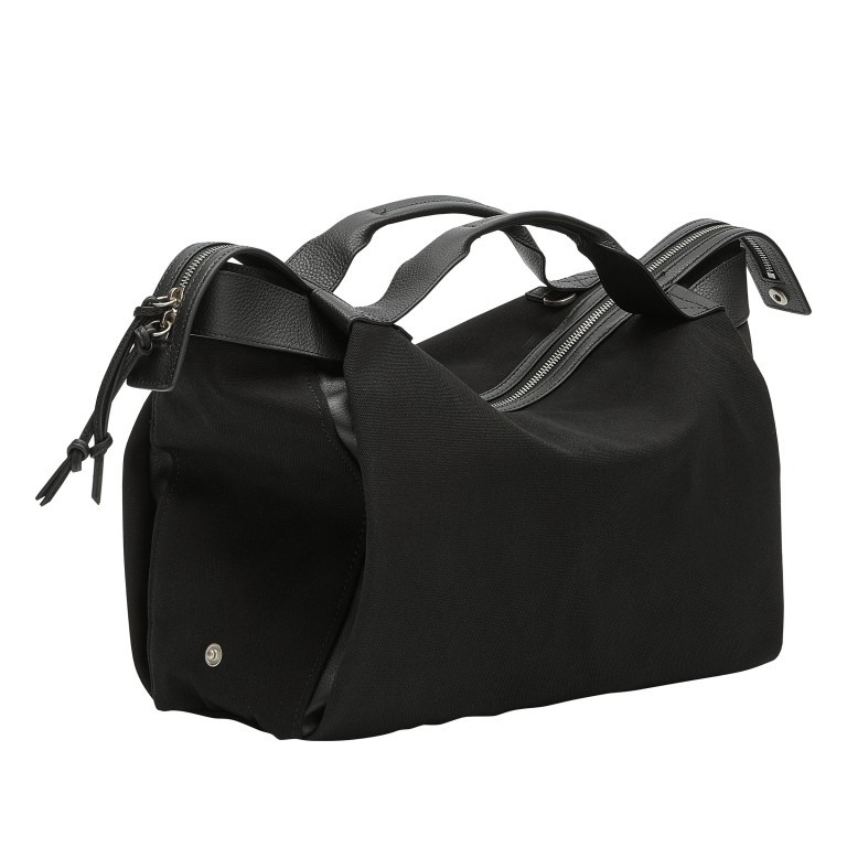 Tasche Gray Satchel L Black, Farbe: schwarz, Marke: Liebeskind Berlin, EAN: 4064657104364, Abmessungen in cm: 36.5x35x15, Bild 2 von 5