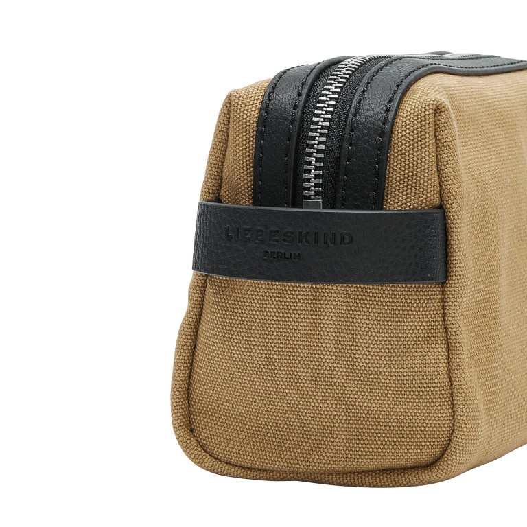 Kosmetiktasche Tamora Cosmetic Pouch S Safari, Farbe: beige, Marke: Liebeskind Berlin, EAN: 4064657103893, Abmessungen in cm: 20x14x9, Bild 4 von 4