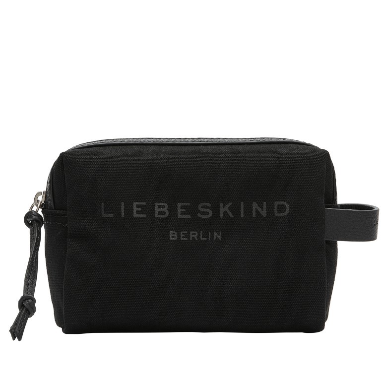 Kosmetiktasche Tamora Cosmetic Pouch S Black, Farbe: schwarz, Marke: Liebeskind Berlin, EAN: 4064657103862, Abmessungen in cm: 20x14x9, Bild 1 von 4