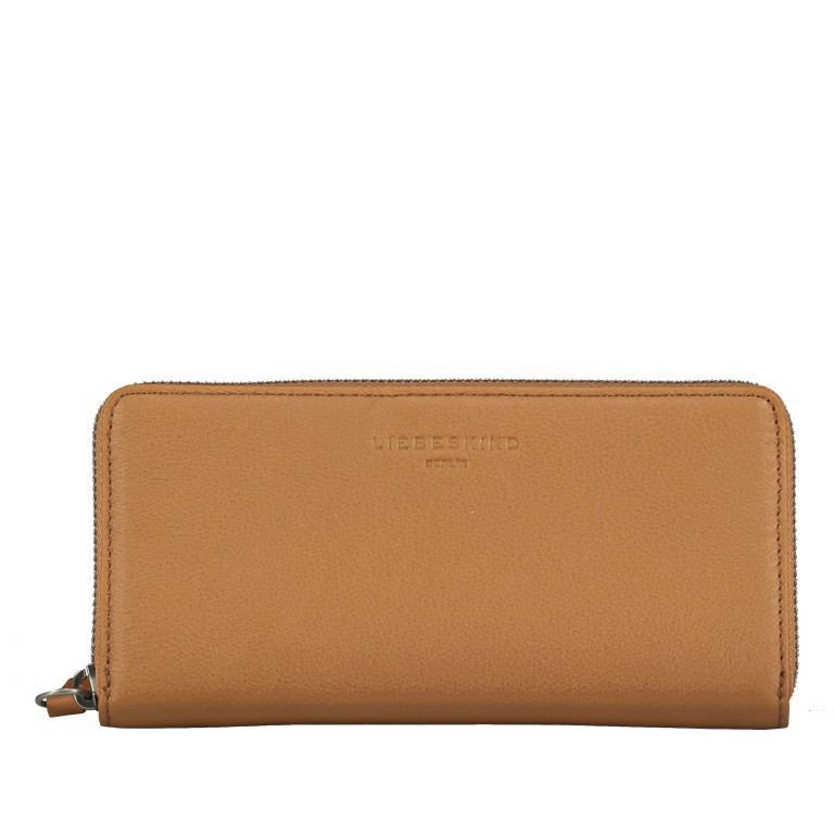 Geldbörse Basic Sally Wallet Light Tan, Farbe: cognac, Marke: Liebeskind Berlin, EAN: 4064657102773, Abmessungen in cm: 19x9.5x2.5, Bild 1 von 4