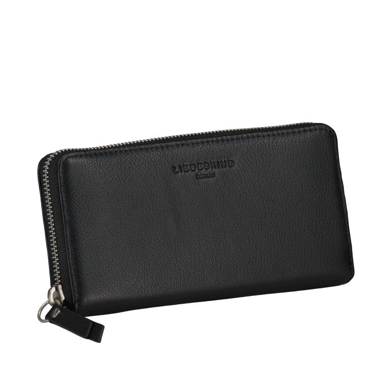 Geldbörse Basic Sally Wallet Black, Farbe: schwarz, Marke: Liebeskind Berlin, EAN: 4064657102742, Abmessungen in cm: 19x9.5x2.5, Bild 2 von 4