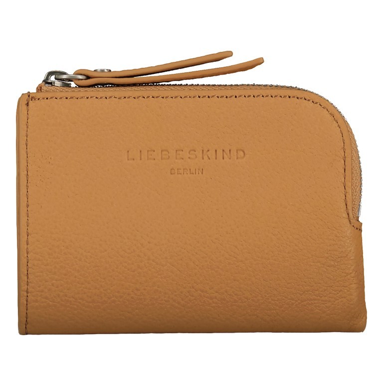 Geldbörse Basic Lena Wallet Light Tan, Farbe: cognac, Marke: Liebeskind Berlin, EAN: 4064657102636, Abmessungen in cm: 11.5x8.5x1, Bild 1 von 3