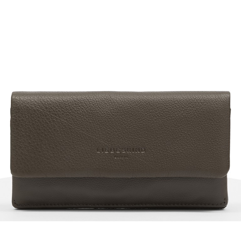 Geldbörse Basic Slam Wallet Nori Green, Farbe: grün/oliv, Marke: Liebeskind Berlin, EAN: 4064657102919, Abmessungen in cm: 18.5x10x2.5, Bild 1 von 5