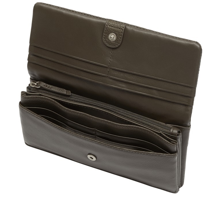 Geldbörse Basic Slam Wallet Nori Green, Farbe: grün/oliv, Marke: Liebeskind Berlin, EAN: 4064657102919, Abmessungen in cm: 18.5x10x2.5, Bild 4 von 5