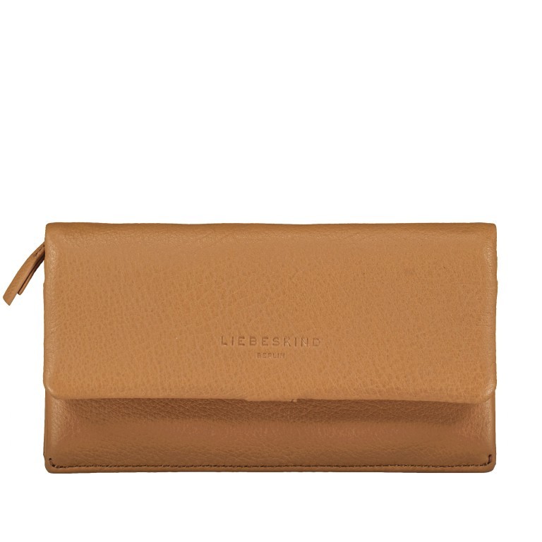 Geldbörse Basic Slam Wallet Light Tan, Farbe: cognac, Marke: Liebeskind Berlin, EAN: 4064657102926, Abmessungen in cm: 18.5x10x2.5, Bild 1 von 4