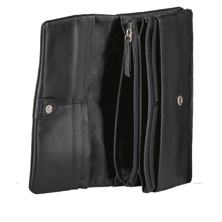 Geldbörse Basic Slam Wallet Black, Farbe: schwarz, Marke: Liebeskind Berlin, EAN: 4064657280761, Abmessungen in cm: 18.5x10x2.5, Bild 4 von 4