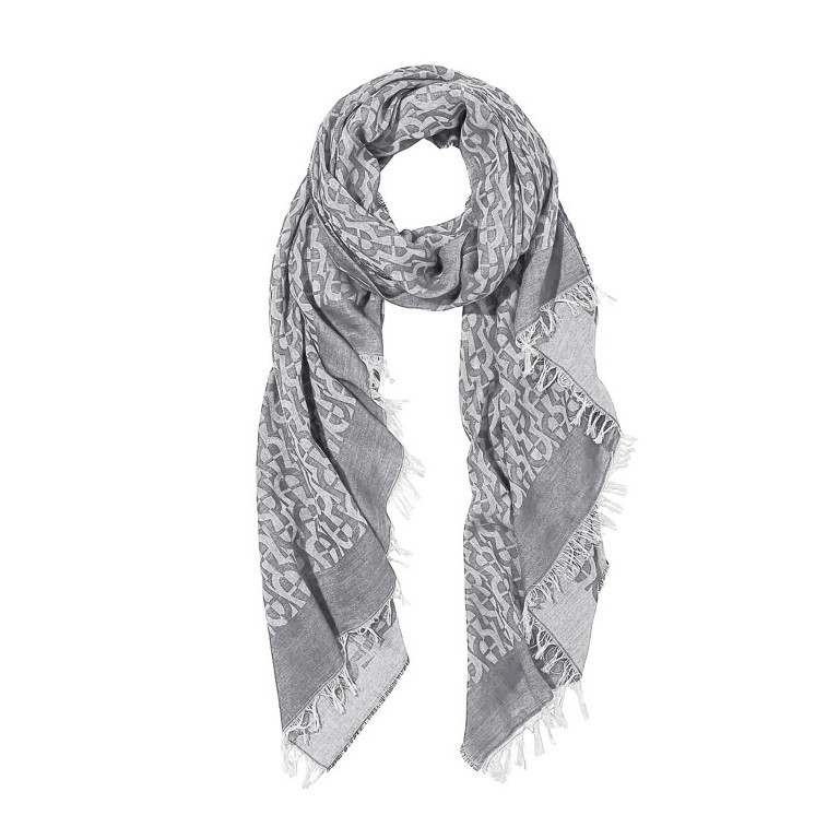 Schal Casual 242-591 Slate Grey, Farbe: grau, Marke: AIGNER, EAN: 4055539381423, Abmessungen in cm: 160x180x0.1, Bild 1 von 6