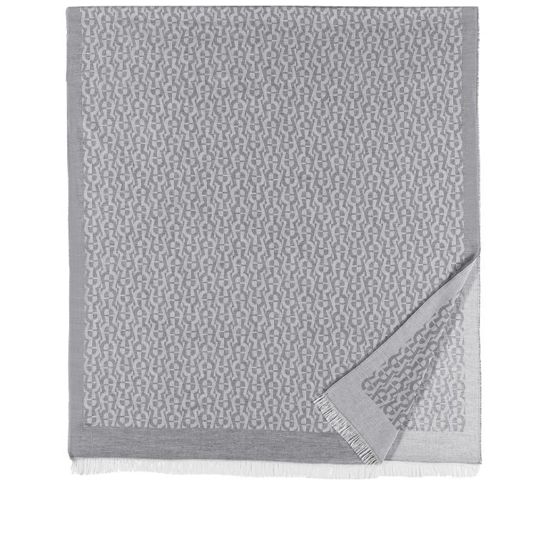 Schal Casual 242-591 Slate Grey, Farbe: grau, Marke: AIGNER, EAN: 4055539381423, Abmessungen in cm: 160x180x0.1, Bild 2 von 6