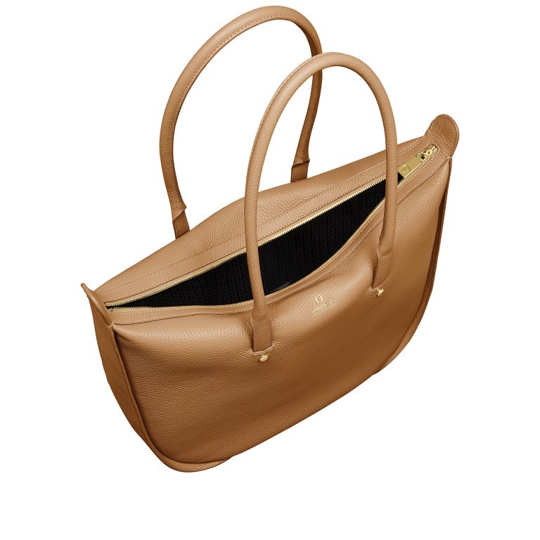 Shopper Ivy L 137-002 Dark Toffee Brown, Farbe: cognac, Marke: AIGNER, EAN: 4055539389795, Abmessungen in cm: 45x32x12, Bild 4 von 4