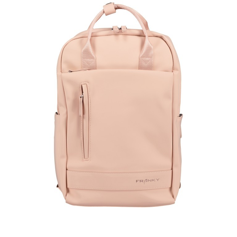 Rucksack RS62 Rose, Farbe: rosa/pink, Marke: Franky, EAN: 4251672764202, Abmessungen in cm: 28x40x13, Bild 1 von 7