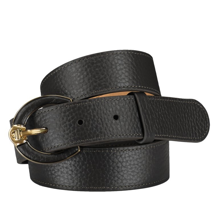 Gürtel Tara für Damen Bundweite 90 CM Black, Farbe: schwarz, Marke: AIGNER, EAN: 4055539385087, Bild 4 von 4