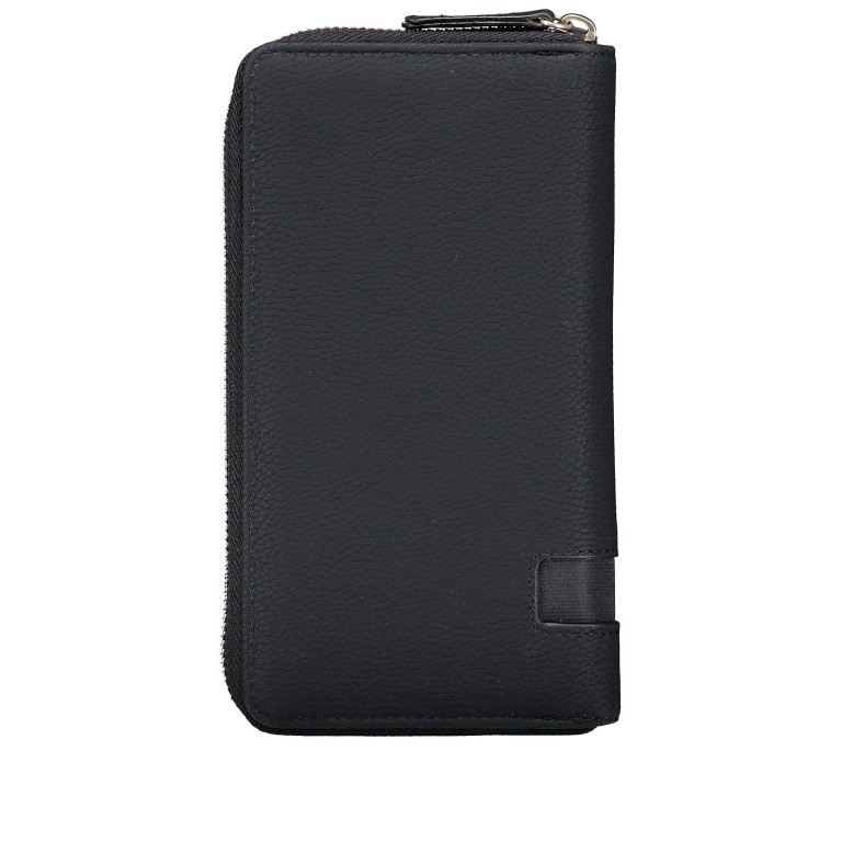 Geldbörse Mademoiselle Wallet MW2 Nubuk Black, Farbe: anthrazit, Marke: Zwei, EAN: 4250257917385, Abmessungen in cm: 19.5x10x3, Bild 3 von 5