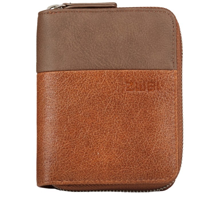 Geldbörse Eva Wallet EVW10 Cognac, Farbe: cognac, Marke: Zwei, EAN: 4250257924048, Abmessungen in cm: 10x13x4, Bild 1 von 7