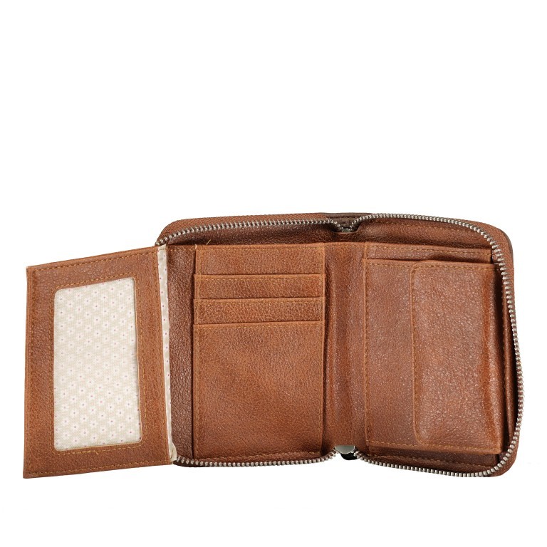 Geldbörse Eva Wallet EVW10 Cognac, Farbe: cognac, Marke: Zwei, EAN: 4250257924048, Abmessungen in cm: 10x13x4, Bild 7 von 7