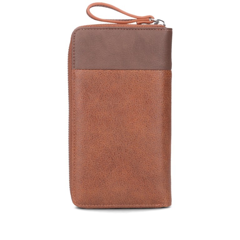 Geldbörse Eva Wallet EV2 Cognac, Farbe: cognac, Marke: Zwei, EAN: 4250257923812, Abmessungen in cm: 19x11x3, Bild 4 von 6