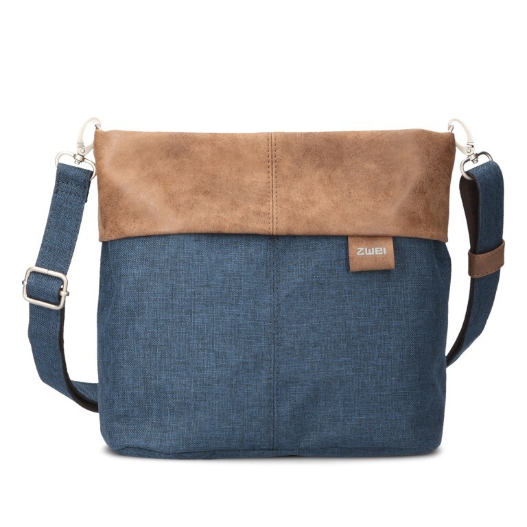 Umhängetasche Olli OT8 Blue, Farbe: blau/petrol, Marke: Zwei, EAN: 4250257916937, Abmessungen in cm: 24x23x9.5, Bild 1 von 10