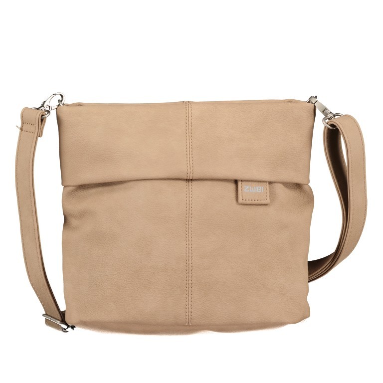 Umhängetasche Mademoiselle M8 vegan Sand, Farbe: beige, Marke: Zwei, EAN: 4250257925441, Abmessungen in cm: 23x25x10, Bild 1 von 9