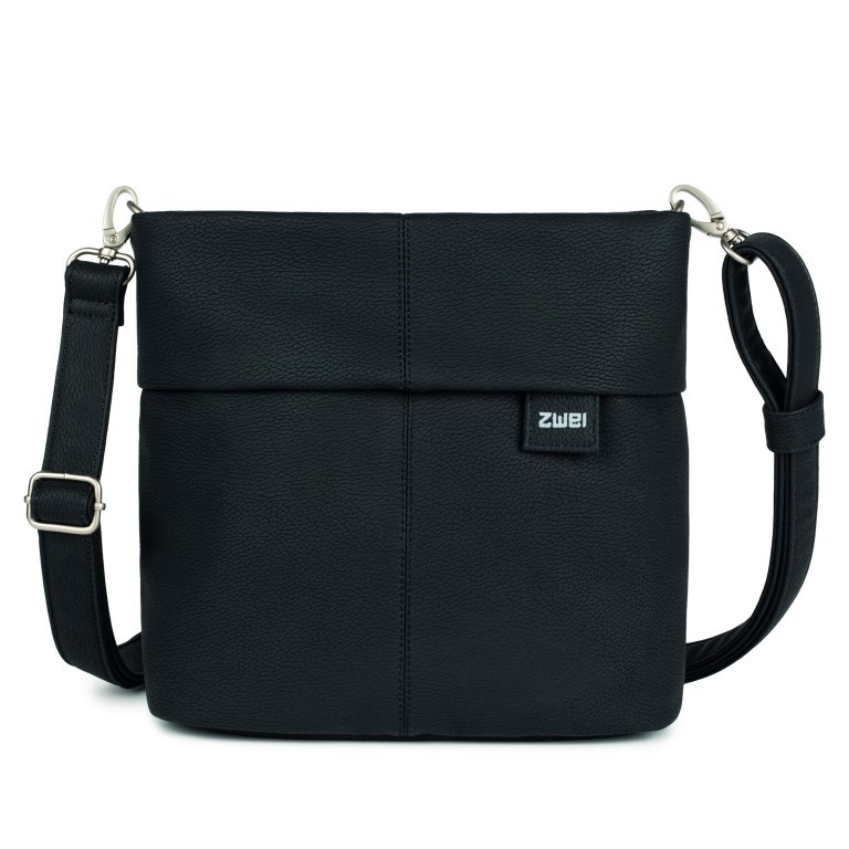 Umhängetasche Mademoiselle M8 vegan Nubuk Black, Farbe: schwarz, Marke: Zwei, EAN: 4250257917361, Abmessungen in cm: 23x25x10, Bild 1 von 9