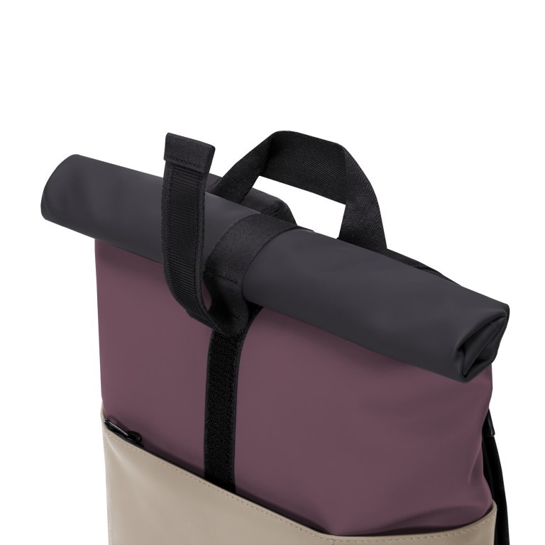 Rucksack Lotus Hajo Mini Eggplant Nude, Farbe: rot/weinrot, Marke: Ucon Acrobatics, EAN: 4260515659056, Abmessungen in cm: 28x42x10, Bild 10 von 14