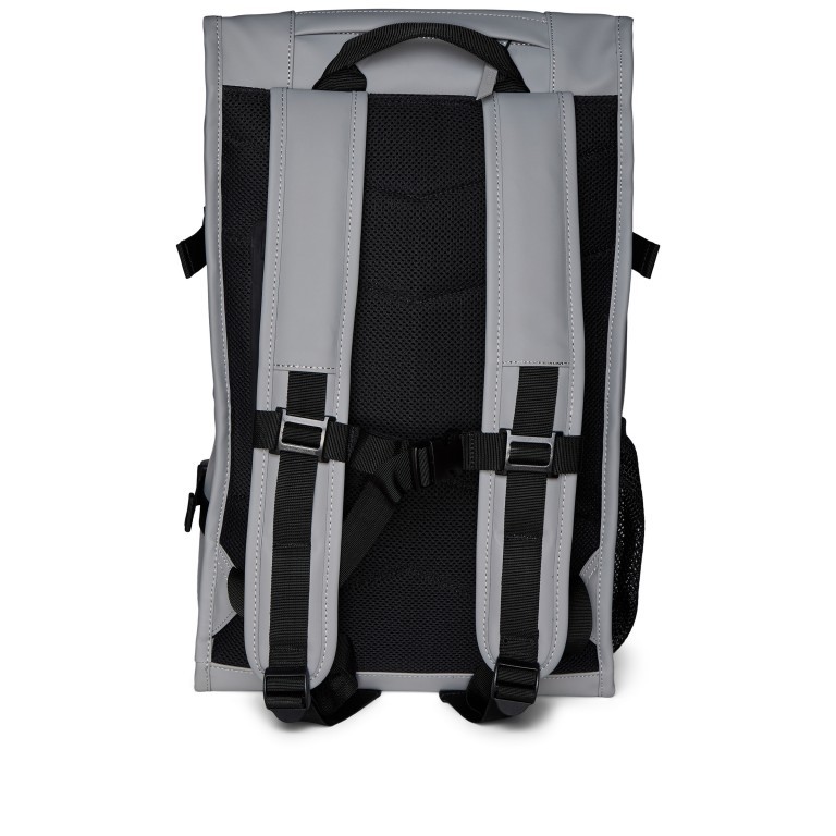 Rucksack Mountaineer Bag mit Laptopfach 15 Zoll Rock, Farbe: grau, Marke: Rains, EAN: 5711747478940, Abmessungen in cm: 29.5x47x18, Bild 2 von 5