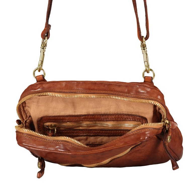 Umhängetasche Eugenia Cam Bag Cognac, Farbe: cognac, Marke: Campomaggi, EAN: 8054302798785, Abmessungen in cm: 24x15x6, Bild 6 von 6