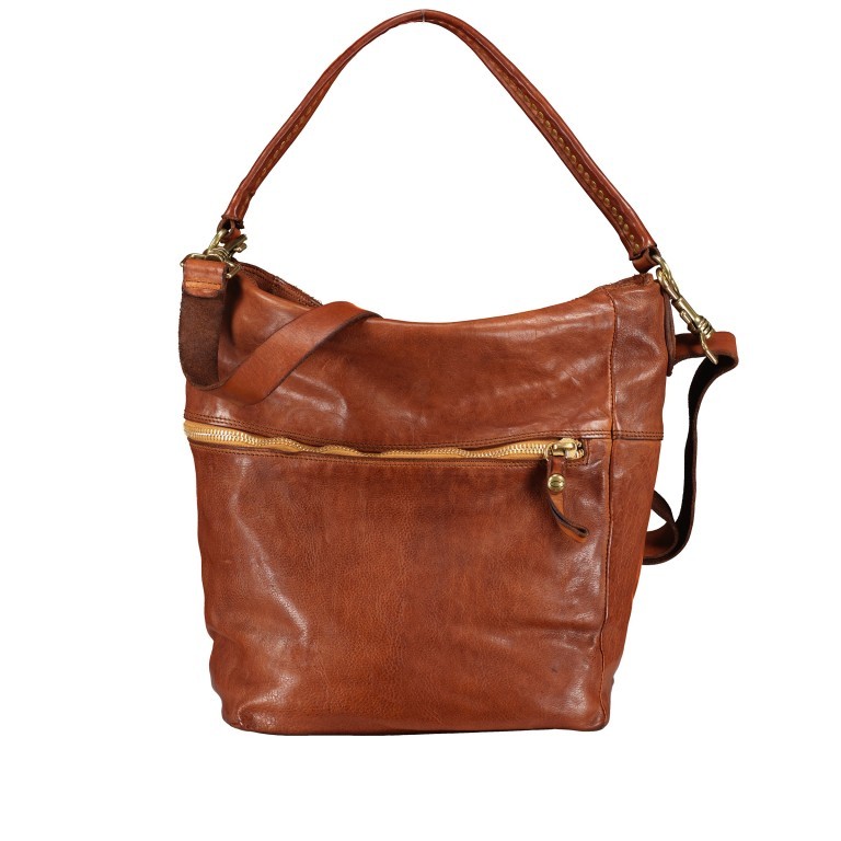 Beuteltasche Eugenia Cognac, Farbe: cognac, Marke: Campomaggi, EAN: 8054302782999, Bild 1 von 7