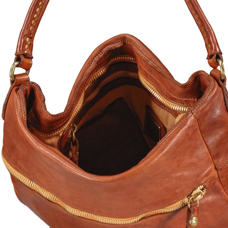 Beuteltasche Eugenia Cognac, Farbe: cognac, Marke: Campomaggi, EAN: 8054302782999, Bild 7 von 7