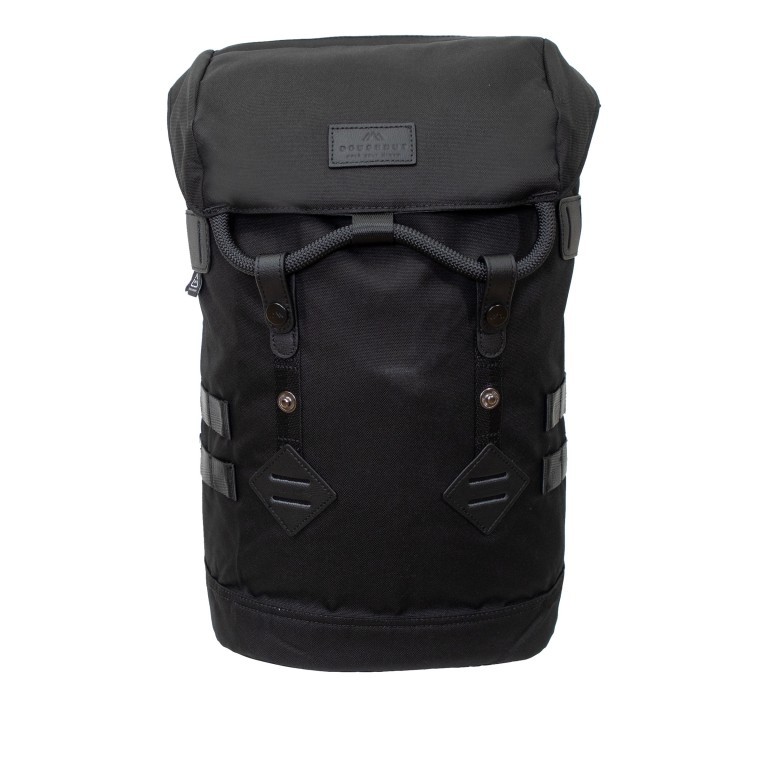 Rucksack Reborn Series Colorado Small mit Laptopfach 13 Zoll Volumen 15 Liter Uni Black, Farbe: schwarz, Marke: Doughnut, EAN: 4895222507934, Abmessungen in cm: 28x40x13.5, Bild 1 von 11