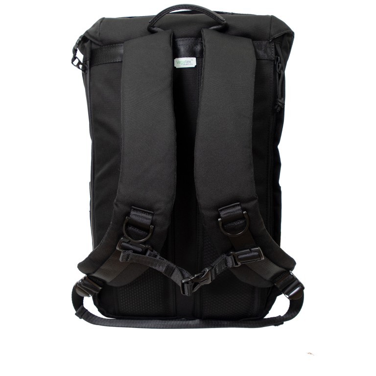 Rucksack Reborn Series Colorado Small mit Laptopfach 13 Zoll Volumen 15 Liter Uni Black, Farbe: schwarz, Marke: Doughnut, EAN: 4895222507934, Abmessungen in cm: 28x40x13.5, Bild 3 von 11