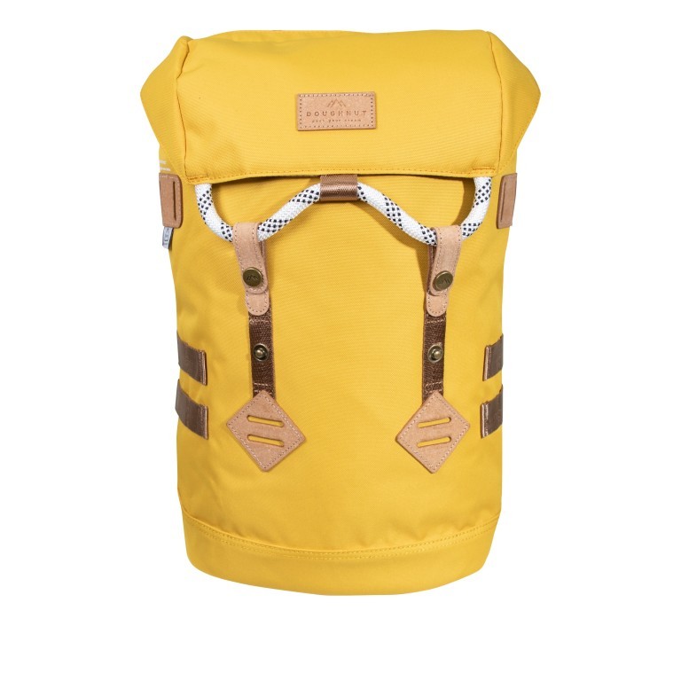 Rucksack Reborn Series Colorado Small mit Laptopfach 13 Zoll Volumen 15 Liter Yellow, Farbe: gelb, Marke: Doughnut, EAN: 4895222508054, Abmessungen in cm: 28x40x13.5, Bild 1 von 11