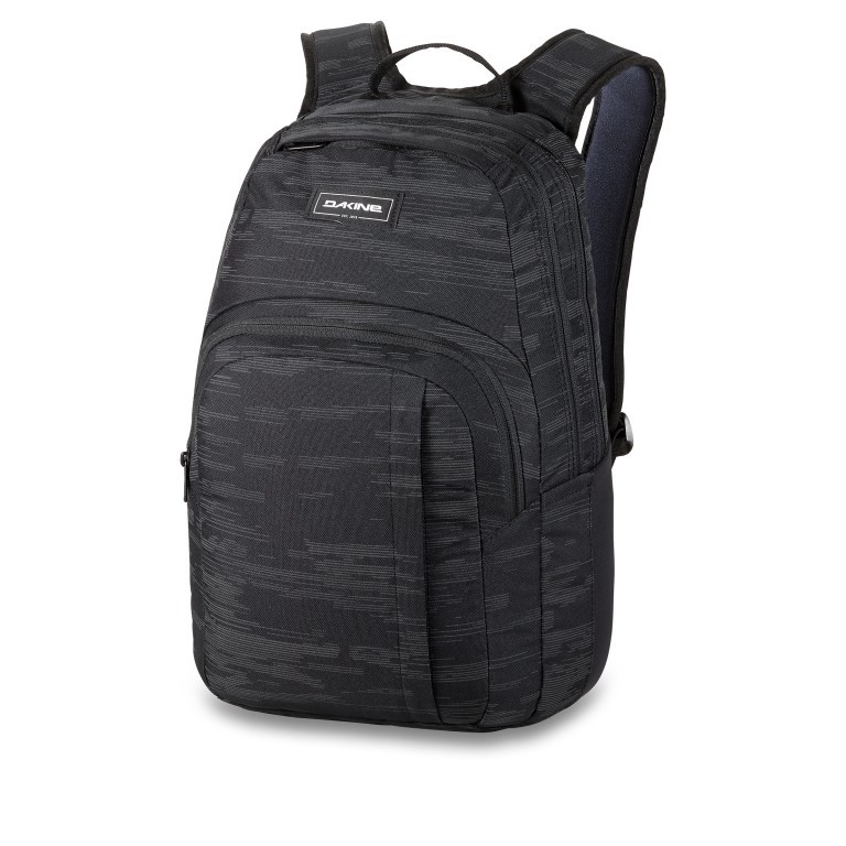 Schulrucksack Campus M Volumen 25 Liter Flash Reflective, Farbe: schwarz, Marke: Dakine, EAN: 0194626392349, Abmessungen in cm: 30x47x18, Bild 1 von 5