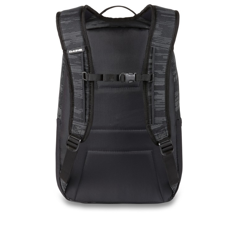 Schulrucksack Campus M Volumen 25 Liter Flash Reflective, Farbe: schwarz, Marke: Dakine, EAN: 0194626392349, Abmessungen in cm: 30x47x18, Bild 2 von 5