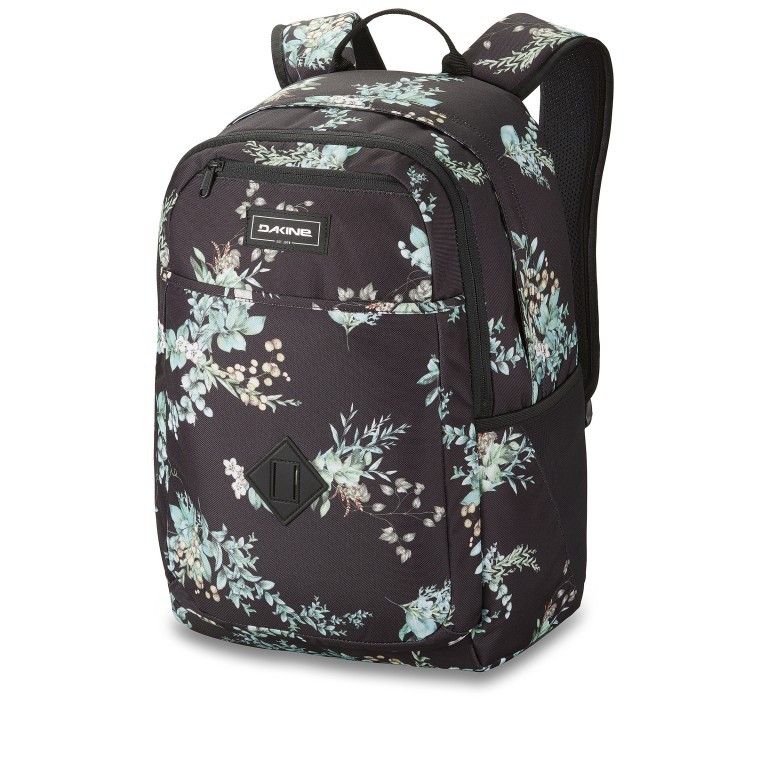 Schulrucksack Essential Pack Volumen 26 Liter Solstice Floral, Farbe: schwarz, Marke: Dakine, EAN: 0194626414157, Abmessungen in cm: 31x46x22, Bild 1 von 3