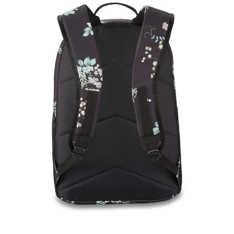 Schulrucksack Essential Pack Volumen 26 Liter Solstice Floral, Farbe: schwarz, Marke: Dakine, EAN: 0194626414157, Abmessungen in cm: 31x46x22, Bild 2 von 3