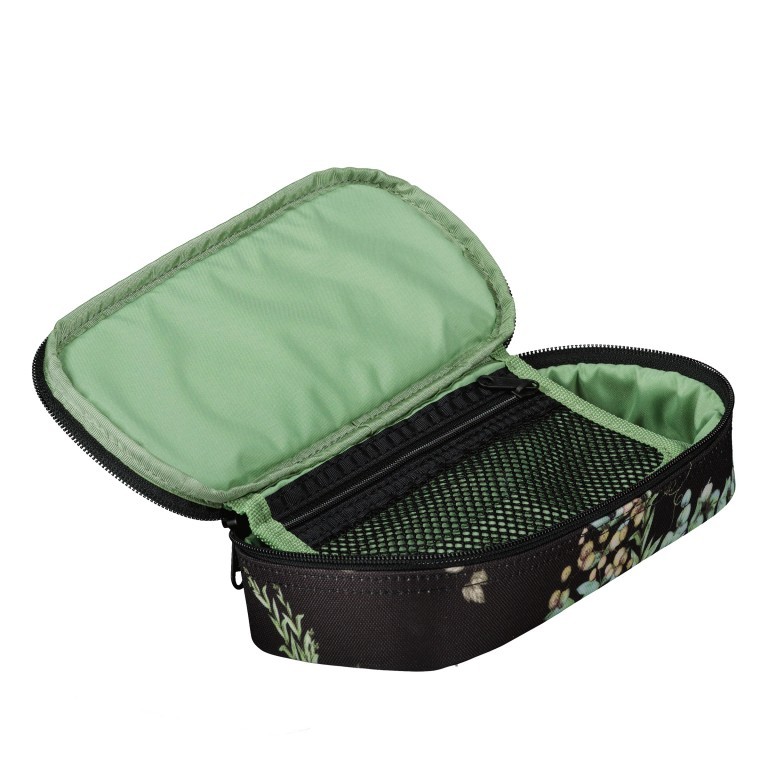 Schlampermäppchen School Case Solstice Floral, Farbe: schwarz, Marke: Dakine, EAN: 0194626415468, Abmessungen in cm: 24x6x11, Bild 2 von 3