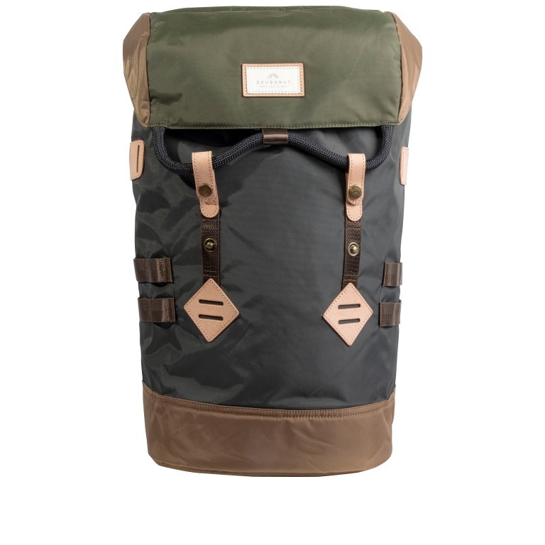 Rucksack Jungle Series Colorado mit Laptopfach 15 Zoll Volumen 19 Liter Olive Army, Farbe: grau, Marke: Doughnut, EAN: 4895222507521, Abmessungen in cm: 28x47x15, Bild 1 von 15