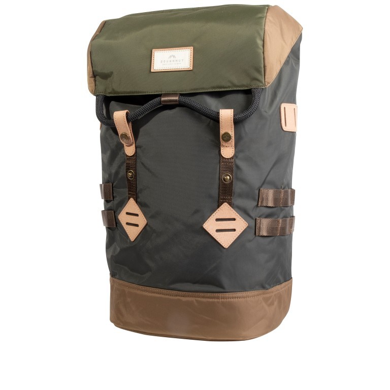 Rucksack Jungle Series Colorado mit Laptopfach 15 Zoll Volumen 19 Liter Olive Army, Farbe: grau, Marke: Doughnut, EAN: 4895222507521, Abmessungen in cm: 28x47x15, Bild 2 von 15