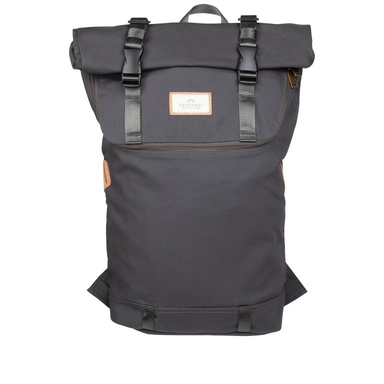 Rucksack PFC Free Series Christopher mit Laptopfach 14 Zoll Volumen 18 Liter Charcoal, Farbe: grau, Marke: Doughnut, EAN: 4895222505749, Abmessungen in cm: 32x45x12.5, Bild 1 von 16