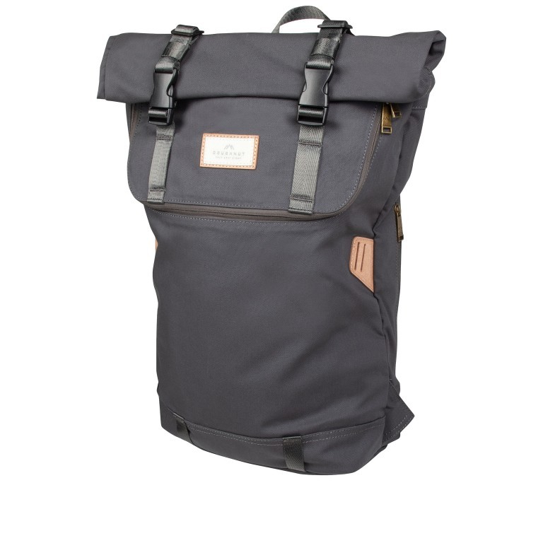 Rucksack PFC Free Series Christopher mit Laptopfach 14 Zoll Volumen 18 Liter Charcoal, Farbe: grau, Marke: Doughnut, EAN: 4895222505749, Abmessungen in cm: 32x45x12.5, Bild 2 von 16