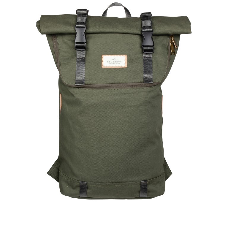 Rucksack PFC Free Series Christopher mit Laptopfach 14 Zoll Volumen 18 Liter Army, Farbe: grün/oliv, Marke: Doughnut, EAN: 4895222505756, Abmessungen in cm: 32x45x12.5, Bild 1 von 16