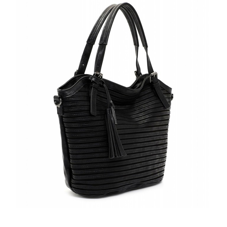 Handtasche Dalia Black, Farbe: schwarz, Marke: Tamaris, EAN: 4063512040588, Bild 2 von 5