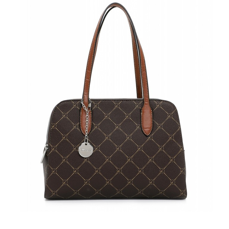 Handtasche Anastasia Brown Cognac, Farbe: braun, Marke: Tamaris, EAN: 4063512034594, Abmessungen in cm: 29.5x22x11, Bild 1 von 5