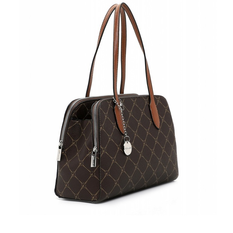 Handtasche Anastasia Brown Cognac, Farbe: braun, Marke: Tamaris, EAN: 4063512034594, Abmessungen in cm: 29.5x22x11, Bild 2 von 5