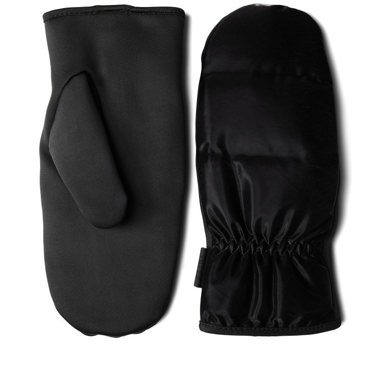 Fäustlinge Mittens Quilted Größe M Velvet Black, Farbe: schwarz, Marke: Rains, EAN: 5711747482329, Bild 1 von 4