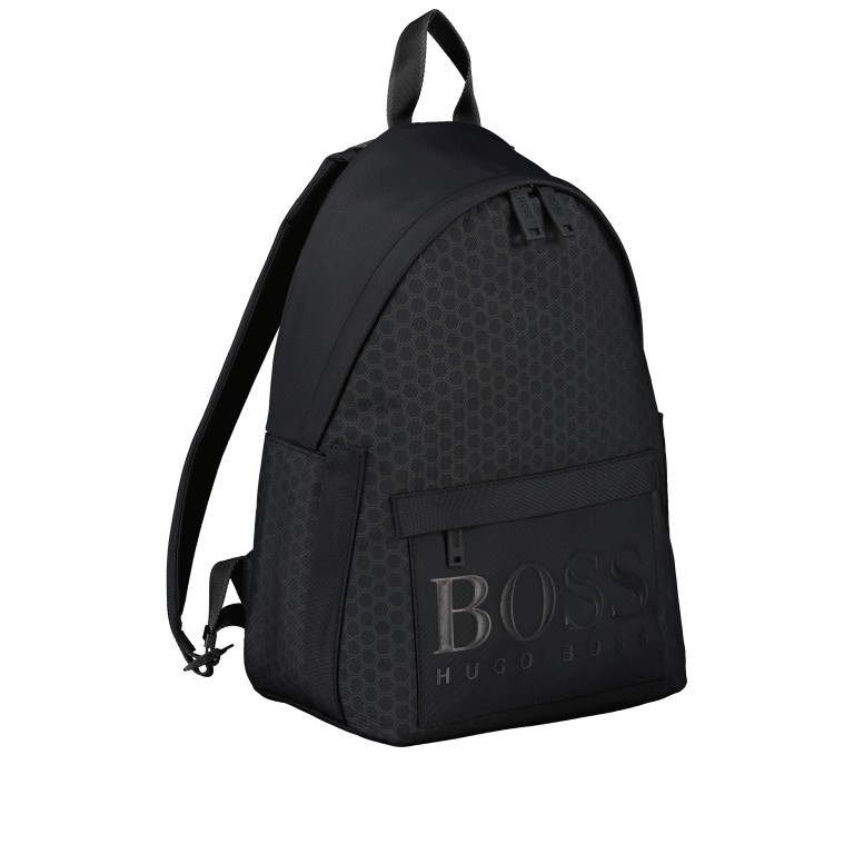 Rucksack Backpack Black, Farbe: schwarz, Marke: Boss, EAN: 4047395305286, Abmessungen in cm: 30x43x16, Bild 2 von 6