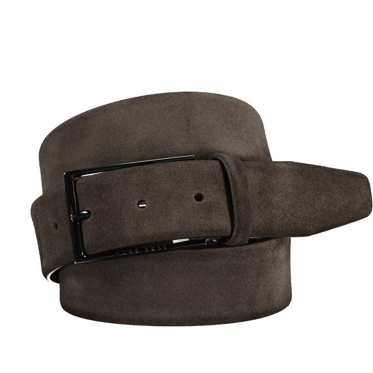 Gürtel Calindo Bundweite 110 CM Dark Brown, Farbe: braun, Marke: BOSS, EAN: 4029045116404, Bild 1 von 4