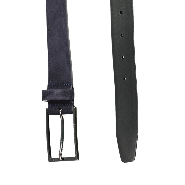Gürtel Calindo Bundweite 105 CM Dark Blue, Farbe: blau/petrol, Marke: BOSS, EAN: 4029045116374, Bild 2 von 4